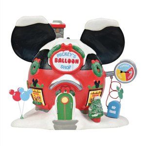 Department 56 Disney Village Mickey's Balloon Inflators